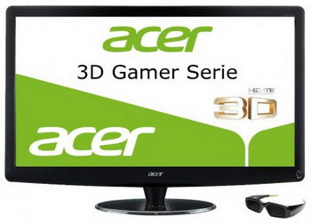 Acer 3d gamer series monitor HN274HBbmiiid